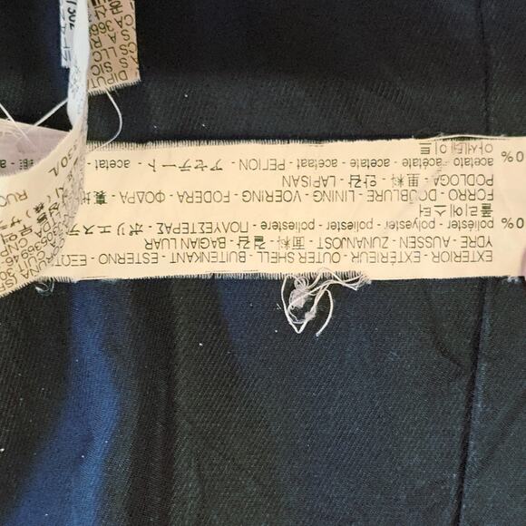 ZARA Glen Floral Satin Blazer Jacket Coat 3/4 Sleeve Womens L 3751 - Picture 6 of 9